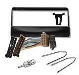 Adapter-Belegung: Fahrzeugspezifisch auf ISO (Spannung + 4 Lautsprecher)