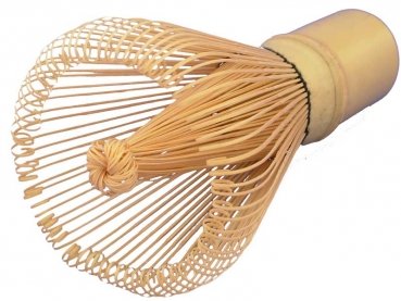 Feelino WMAS-05 Matcha Bambusbesen mit 100 Borsten, handgefertigt und sehr exklusiv, unverzichtbar für eine leichte Matchazubereitung - 2