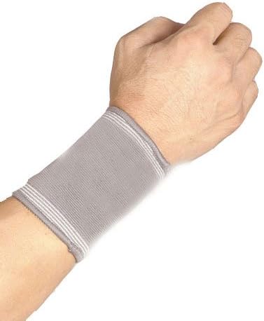 Solace Care Wrist Support | Active Sports Sprain Strain Band | Breathable Fabric Relieves Muscle &amp; Arthritis Pain | Compression Sleeve (Small - 6.5" - 8.5")