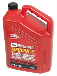 Genuine Ford XT-5-5QM MERCON-V Automatic Transmission and Power Steering Fluid - 5 Quart