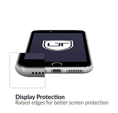 Funda transparente de silicona para iPhone 7   8    Carcasa ultra delgada y ligera    Ajuste perfecto    Skin case de TPU resistente UTECTION  