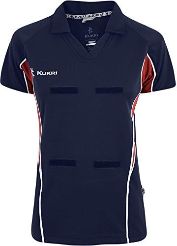 Kukri Premium Short Sleeve Ladies Netball Top - Navy-XL