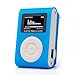 Price comparison product image TAOtTAO Mini USB Clip MP3 Player LCD Screen Support 32GB Micro SD TF Card (Blue)