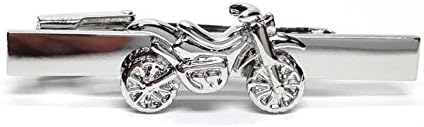 Motorcross Motorbike Dirt Bike Design Tie Clip (Pin) - Gift Boxed