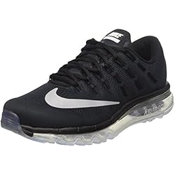 Nike Air MAX 2016, Zapatillas de Running para Hombre, Negro (Black/White-Dark Grey), 41 EU