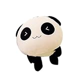Hugme kawaii Stofftier Spielzeug Weich China Panda Toy Plüsch Puppe Kissen Nackenrolle, 5 Größen, 2 Designs