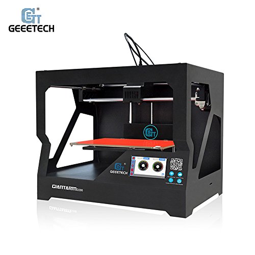 Geeetech Impresora 3D de Escritorio GiantArm D200 FDM Máquina Completa Ensamblada de Alta Precisión con Soporte Wi-Fi Inteligente Control Remoto Gran Volumen de Construcción
