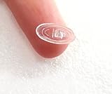 brillen nasenpads stecken 13mm 5 Paare 13 mm / .5\'\' Oval Fein Silikon Brillen Nasenpads / Brillenpads Schraub System