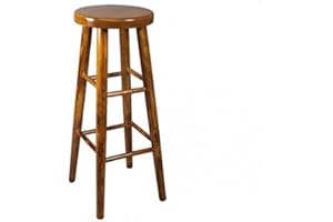 ‎MAGNETIC MÖBEL Magnetic Möbel Stück Holz Buche hell Heller Holzhocker Barstuhl Stuhl Barhocker 80 cm (Eiche)