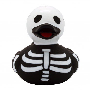 LiLaLu Pato de Goma Pato del baño Flotante Pato Pato Recoger de Halloween Corona superhéroe: Tipo: Pato Esqueleto