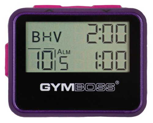 Gymboss Intervallzeitgeber Und Stoppuhr VIOLETT / PINK METALLIC-HOCHGLANZ - 2