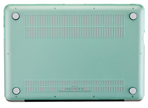 YGJ® Rubberized Hard Case Cover for Apple Macbook Pro 13″ A1278 Macbook Pro 13-inch 13″ (A1278/with or without Thunderbolt) Matte Frosted Hard Case – Green - 5