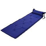 【Ligero y compacto: todos pueden enrollarse perfectamente con el mínimo espacio en su mochila. Debido a su peso ligero y su capacidad, esta almohadilla para acampar es ideal para actividades al aire libre o en la montaña, ciclismo, senderismo, senderismo o excursiones.