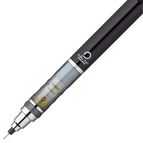 Uni Kurutoga Mechanical Pencil Standard, 0.3mm, Black (M34501P.24) by Uni - 3