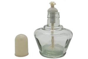 SWHstore Alcohol Burner Lamp, 150ml, Glass, Polycarbonate, 1 Pack