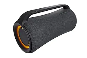 Sony SRS-XG500 Portable Wireless Bluetooth Party Speaker (Karaoke/Guitar Input, IPX66 Splash & Dust Protection,30hrs Battery, Ring Ligtining,USB Play & Charge, Quick Charge, Mega Bass, Aux Input)