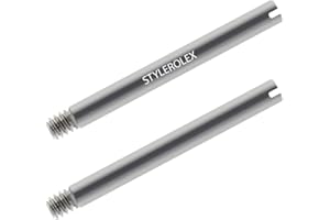 masar 8.8 to 19.4mm - Pins - Watch Strap Link Screw Bars, Stainless Steel