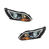 Kommt in einem Paar Scheinwerferbaugruppen [enthalten linke Seite (Fahrerseite) und rechte Seite (Beifahrerseite)], ein Paar HID-Kit [inklusive 2 Vorschaltgeräte und 2 Xenon-Leuchtmittel], alle Leuchtmittel enthalten.