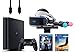 Produktbild PlayStation VR Start Bundle 5 Items:VR Headset,Move Controller,PlayStation Camera Motion Sensor,PlayStation 4 Slim 500GB Console - Uncharted 4,VR Game Disc PSVR EV-Valkyrie(US-Version, Importiertes)