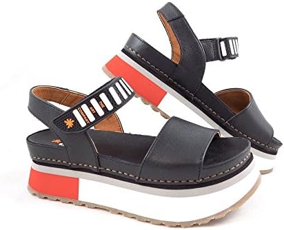 Art Company Art Mykonos XL 1261 Super Chunky Flatform Sandal EU 40/UK 7 Black