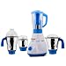 ANJALIMIX Juicer Mixer Grinder AVION 1000 WATTS With 4 Jars (White & Blue), DRY, WET, CHUTNEY, FILTER JUICER RS.2599.00