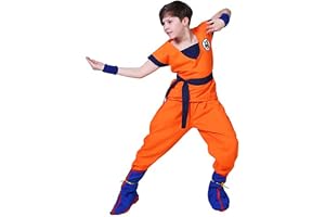 Ricjurzzty Kids Anime Costume Cosplay Japanese Costumes Set Pretend Play Outfit Dress Up For Boys