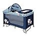 LORELLI PORTABLE BABY TRAVELCOT PLAYYARD NANNY 2 LAYERS ROCKER PLUS BLUE SOCCER