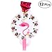 Produktbild BESTOYARD 12pcs Partytröten Tröten Whistle Luftrüssel Party Noisemakers Spielzeug (Flamingo)