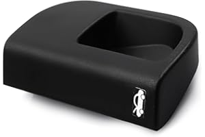 ROBUST CAR PARTS Motorhaubenöffner Hebelgriff für Citroën Nemo, Fiat Doblo, Linea, Pratico, Qubo, Peugeot Bipper, Schwarz, Kunststoff, 100% Kunststoff, L-förmig, Kein Schloss, 1 Stück