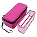 Produktbild kingko® Soft Cover + Aufbewahrungsbox Tasche für Bose Soundlink Mini III 2 Bluetooth Lautsprecher (Heißes Rosa)