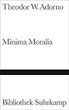 Minima Moralia by Theodor W. Adorno