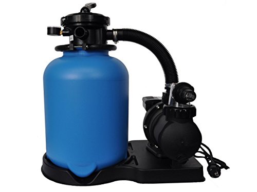 8,0m³/h Sandfilter ECO Ø 400 mit SPS-100-1 Pumpe bis 40m³ Becken