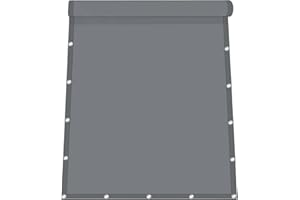 IMSGVIFO Żagiel przeciwsłoneczny, wodoszczelny, 2 x 3 m, ochrona przed promieniowaniem UV, z oczkami, ochrona przed słońcem i warunkami atmosferycznymi, materiał markizowy, żagiel na taras, balkon, do