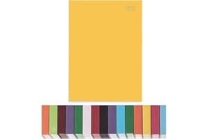 TOP SALE 2025 A4 Week to View Diary with Hardcover and Matching Ribbon Marker (Yellow)