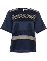 Dorothee Schumacher Mujer Flirt atious blous Midnight Navy