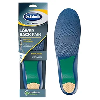 Dr. Scholl?S Pain Relief Orthotics For Lower Back Pain For Men, 1 Pair, Size 8-14