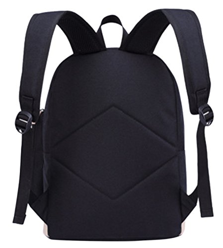 Happy Cherry Schulrucksack Schulranzen Federmappe Schultasche Sports Rucksack Freizeitrucksack Daypacks Backpack für Mädchen Jungen Kinder Damen Herren Jugendliche - 3