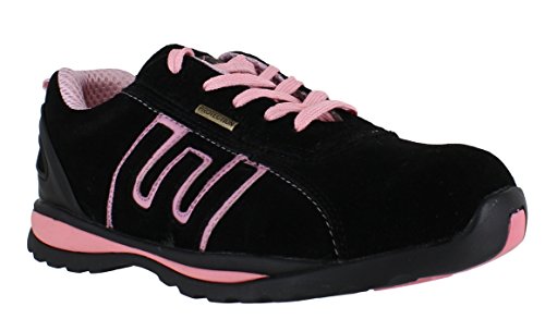 pink safety shoes
