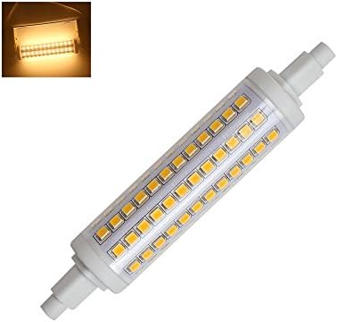 R7s 10W Dimmable LED Lamp 118mm 360 Degrees 2835 SMD Warm White Replace Halogen Lamp Bulb