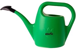 Plastia Arrosoir EVA 2 L - Arrosoir de Jardin en Plastique pour Intérieur et Extérieur - Arosoire Plante - Couleur Vert