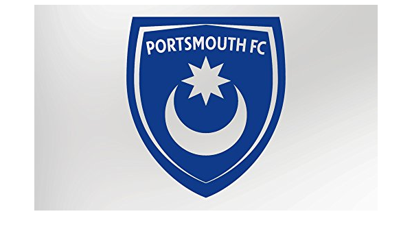 Wear Graphics Portsmouth Football Club Badge Vinyl Decal Sticker Amazon Co Uk Car Motorbike