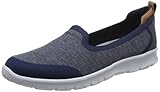 Obermaterial: Textil Clarks Damen Step Allena Lo Slipper, Blau (Navy), 41.5 EU