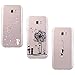 Produktbild Yokata [3 Packs] Samsung Galaxy A5 2017 Hülle Transparent Silicone Handytasche Handyhülle Schutzhülle TPU Schale Etui Bumper Ultra Dünn Slim Durchsichtig Motiv Muster Clear Backcover Schutz für Samsung Galaxy A5 2017 Cases Covers - Löwenzahn + Weißer Hase + Mädchen