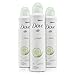 Dove Go Fresh Cucumber Aerosol AntiPerspirant Deodorant 250ml Pack of 3