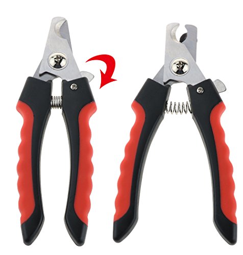 Ceesc-Coupe-griffes-pour-chiens-et-chats-Sharp-tondeuse--ongles-avec-lime--ongles-Ensemble-Rouge-Essential-Kit-de-toilettage
