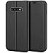 Produktbild BEZ® Handyhülle für Samsung Galaxy S10 Hülle, Premium Tasche Kompatibel für Samsung Galaxy S10, Schutzhüllen aus Klappetui mit Kreditkartenhaltern, Ständer, Magnetverschluss, Schwarz