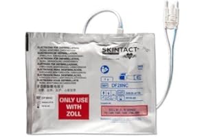 SKINTACT Adult Defib Pads - Compatible with Zoll E Series, R, M, PD Series