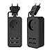 Produktbild Steckdosenleiste 1-fach Premium-Line Innenbereich Steckdosenadapter Reise Steckdosen 4 USB Steckerleiste mit Überspannungsschutz 1,5m Kabellänge Schwarz