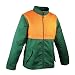 Produktbild Cofra V490-0-08.Z/6 Arbeitsjacke "Saw Brake", Grün/Orange, XXL