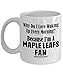 Produktbild Maple Leafs Fan Mug - Love Waking Up Every Morning - Hockey Team Sports Ceramic Coffee Tea Cup - 11oz and BIG oz Drinkware - oz